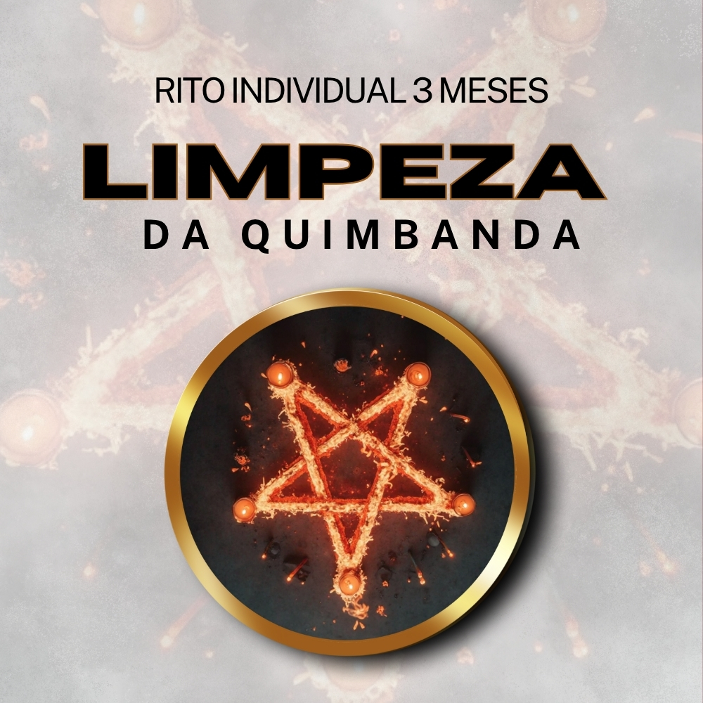 Rito de Limpeza e Descarrego no Pentagrama - Firmado por 3 meses