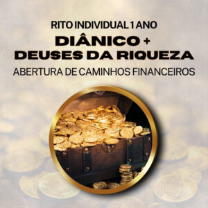 Rito Diânico + Deuses da Riqueza – Individual Firmado por 1 Ano