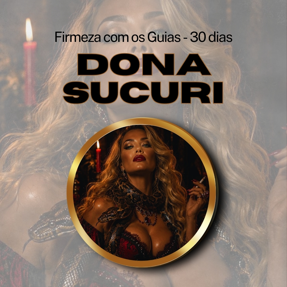 Firmeza com os Maiorais da Quimbanda (Dona Sucuri ) - Firmado por 1 Mês (Coletivo)