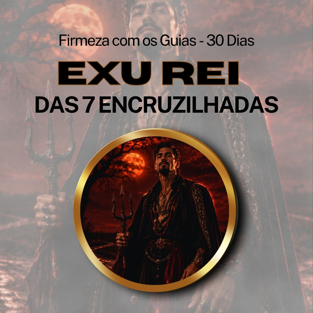 Firmeza com os Maiorais da Quimbanda (Exu Rei das 7 Encruzilhadas) - Firmado por 1 Mês (Coletivo)