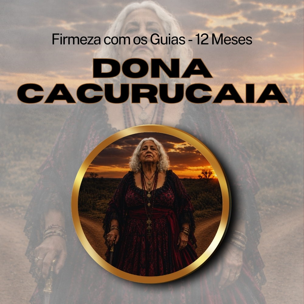 Firmeza com os Maiorais da Quimbanda - Dona Cacurucaia Firmado por 1 ANO (INDIVIDUAL)